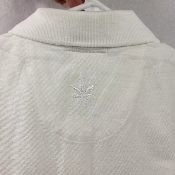 Boast Womens Medium Sleeveless Polo Shirt White Golf Tennis Pickleball Athletic - Picture 6 of 9